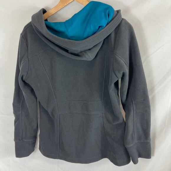 Mondetta Fleece Asymmetrical zip Sweater size medium - Picture 6 of 6